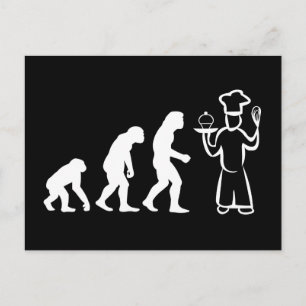 Baker Evolution Postcard