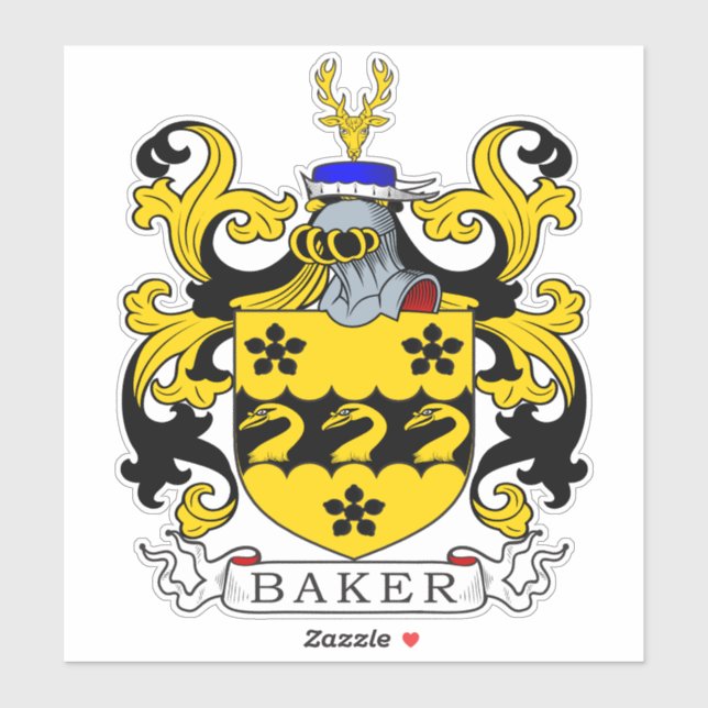 Baker Family Crest (Sheet)