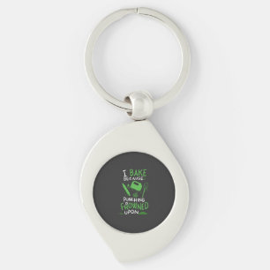 Baker - I Bake Because Key Ring