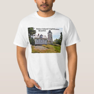 Baker Island Lighthouse, Maine T-Shirt