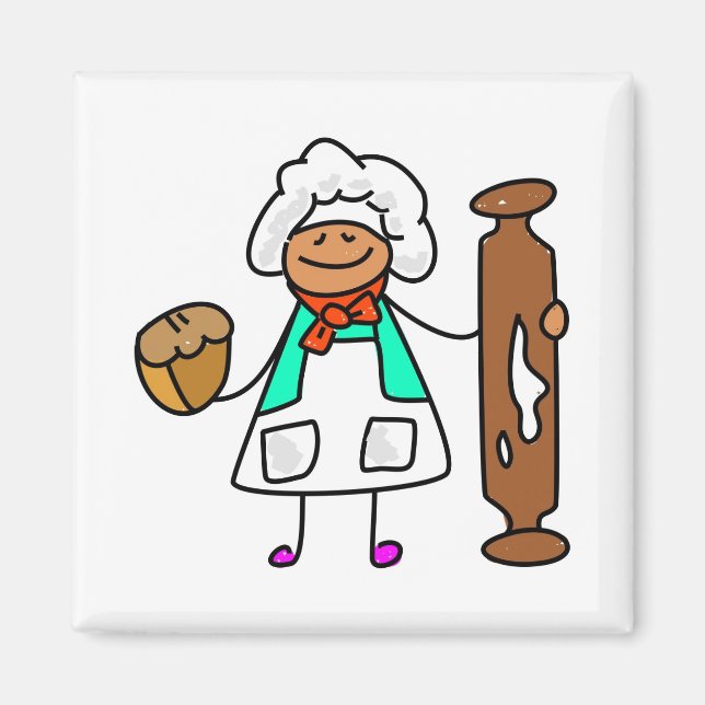 Baker Kid Magnet (Front)