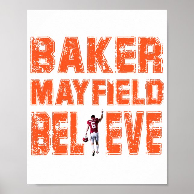 Baker Mayfield Essential Cool T-shirt  Essential Poster (Front)