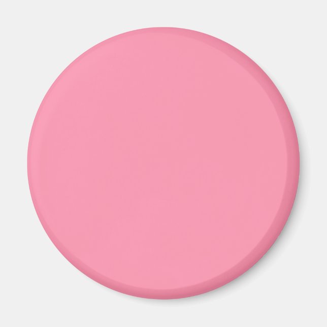 Baker-Miller Pink Solid Color Magnet (Front)