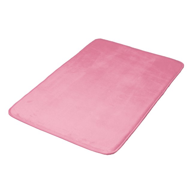 Baker-Miller pink (solid colour)  Bath Mat (Angled)