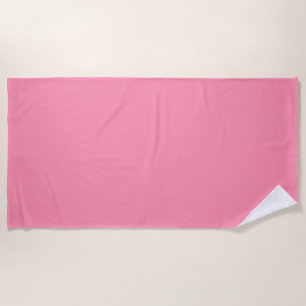 Baker-Miller pink (solid colour) Beach Towel