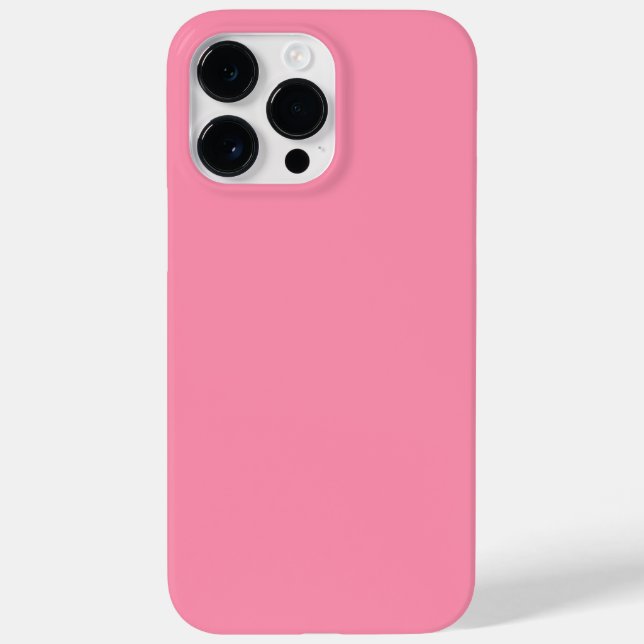 Baker-Miller pink (solid colour) Case-Mate iPhone Case (Back)