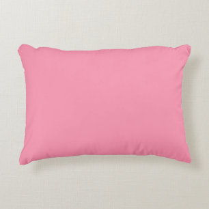Baker-Miller pink (solid colour) Decorative Cushion