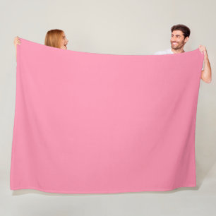 Baker-Miller pink (solid colour) Fleece Blanket