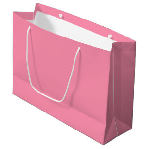 Baker-Miller pink (solid colour) Large Gift Bag