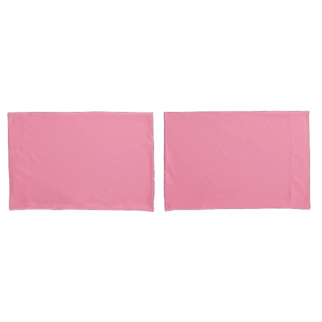 Baker-Miller pink (solid colour)  Pillowcase (Front-Set)