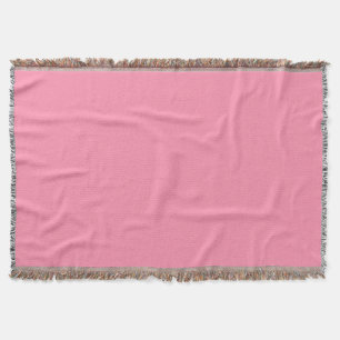 Baker-Miller pink (solid colour) Throw Blanket