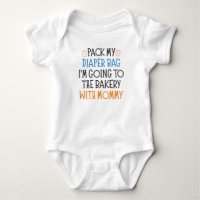Baker Mum Funny Baking Baby Saying