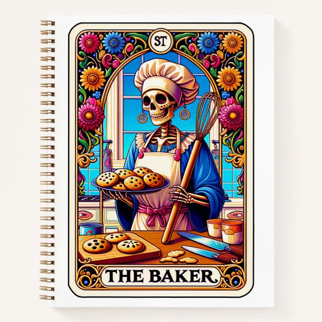 Baker Mum Recipe  Notebook (Front)