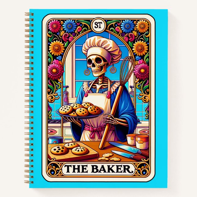 Baker Mum Recipe  Notebook (Front)
