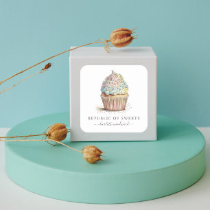 Baker Pastry Chef Cupcake Baker's Product Labels