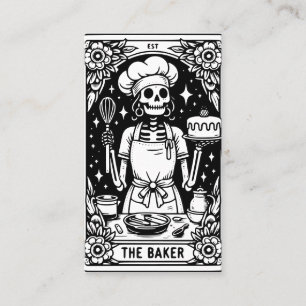 Baker Pastry Chef Dessert Caterer  Business Card