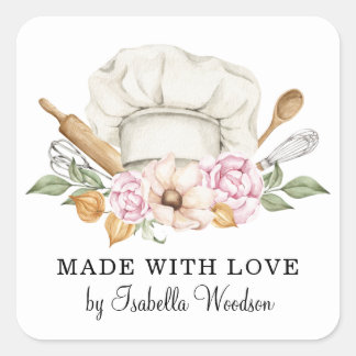 Baker Pastry Chef Tools Of The Trade Product Label