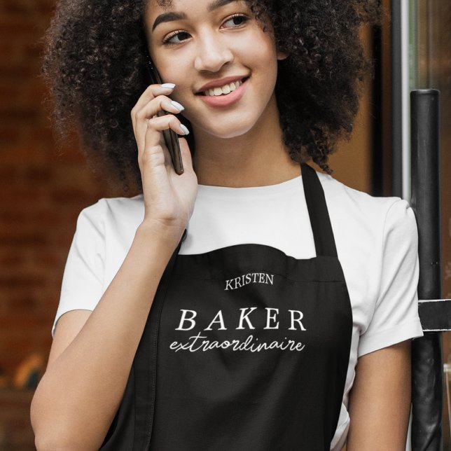 Baker Personalised Baking Medium Apron (Creator Uploaded)