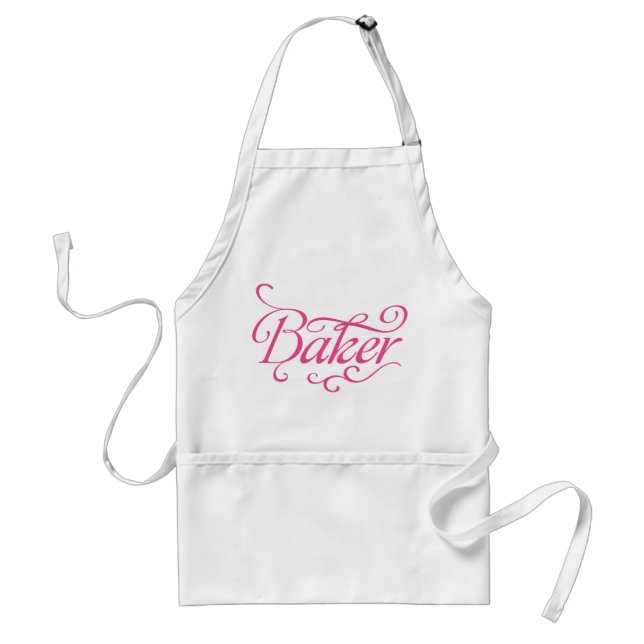 Baker Pink Apron (Front)
