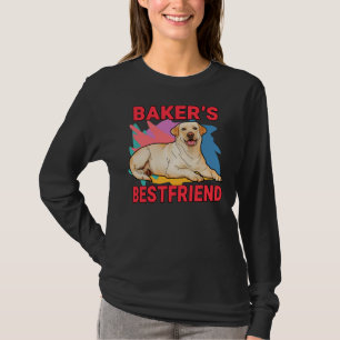 Baker S Bestfriend Labrador Retriever Dog Mum And  T-Shirt