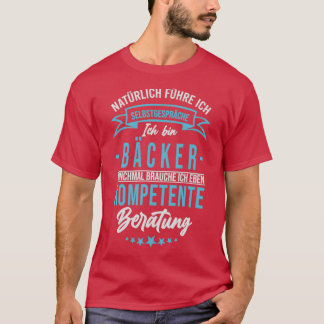 Baker Saying Funny Profession Master Baker T-Shirt