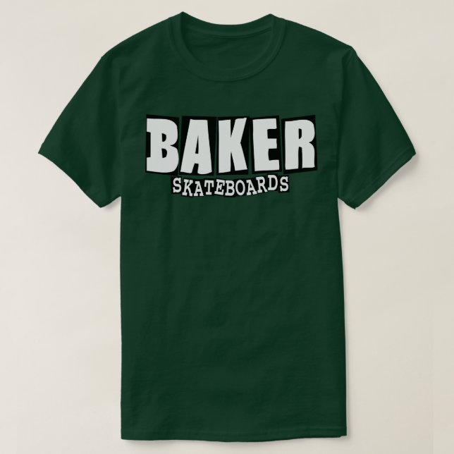 Baker Skateboard  T-Shirt (Design Front)