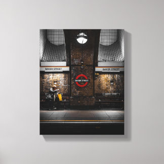 Baker Street Tube Station Canvas - London