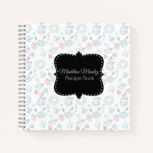 Baker Tea Time Doodles Desserts Recipe Cook Book