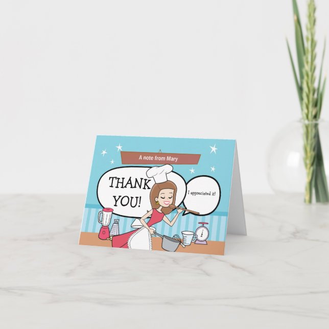 Baker Thank you Card (Front)