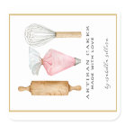 Baker Tools Pastry Chef Logo Business Card