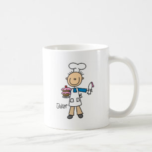 Baker With Cake Coffee Mug