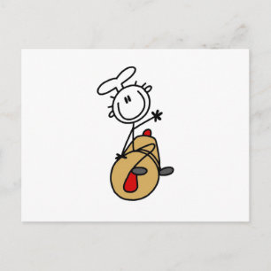 Baker With Rolling Pin Postcard