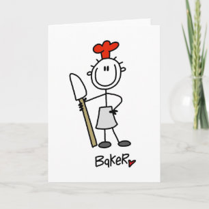 Baker with Scraper Card