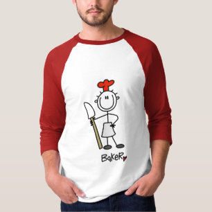 Baker with Scraper Tshirts and Gifts
