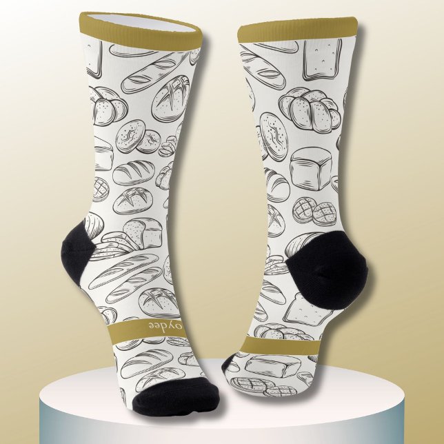 Bakers bake bread and pastries, Thanksgiving Socks (Creator Uploaded)