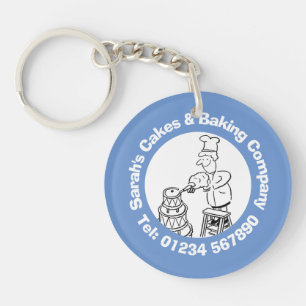 Bakers, Cake Making & Baking Key Ring
