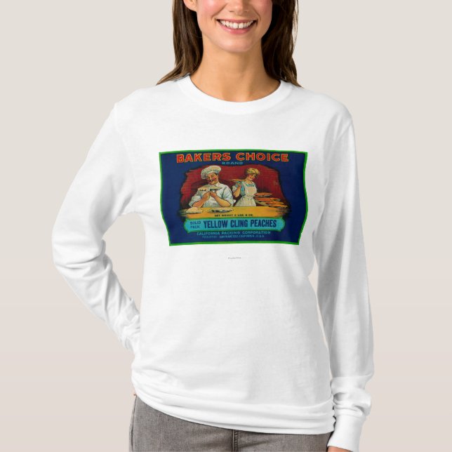 Bakers Choice Peach Label T-Shirt (Front)