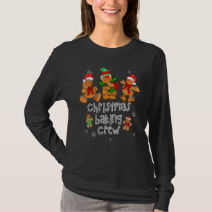 Bakers Christmas Cookie Crew Family Baking Team Cu T-Shirt