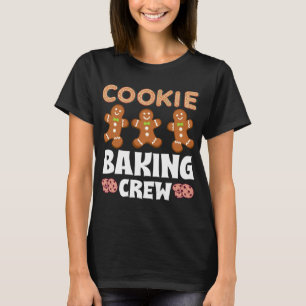 Bakers Christmas Cookie Crew Family Baking Team Gi T-Shirt