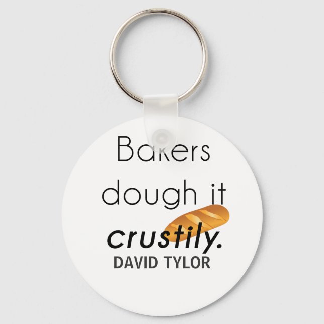 Bakers Do it! Key Ring (Front)