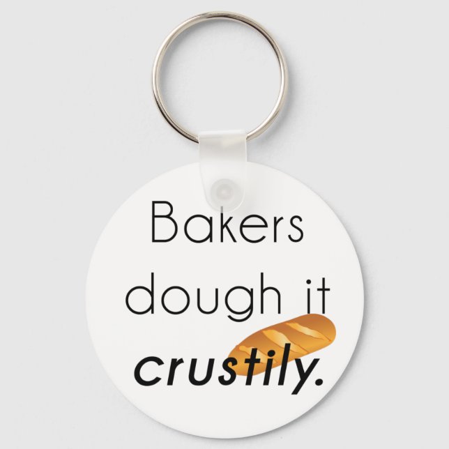 Bakers Do it! Key Ring (Front)
