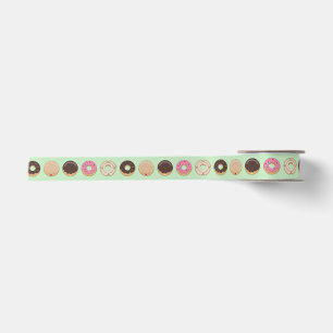 Bakers Dozen Doughnuts Satin Ribbon