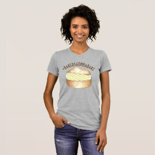 Bakers Gonna Bake Hashtag Cream Puff Pastry Chef T-Shirt