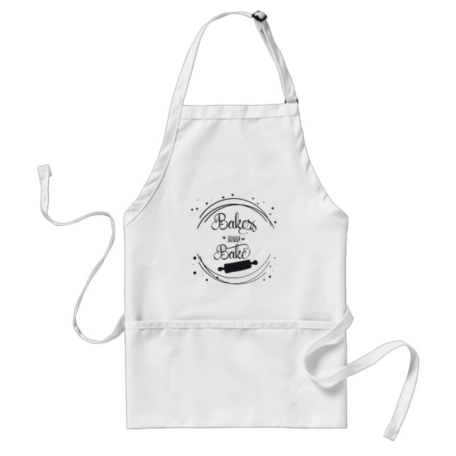 Bakers gonna bake! standard apron (Front)