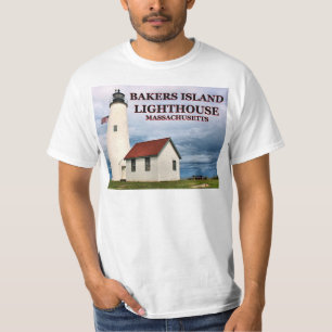 Bakers Island Lighthouse, Massachusetts T-Shirt