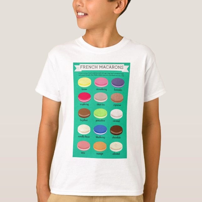 Baker's Joy Collection: French Macarons T-Shirt (Front)