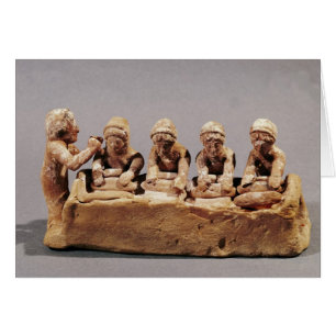 Bakers kneading dough at Thebes