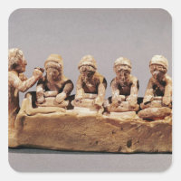 Bakers kneading dough at Thebes