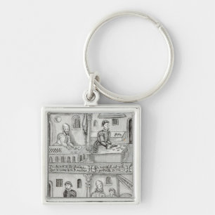 Bakers of York A.D, 1595-96 Key Ring