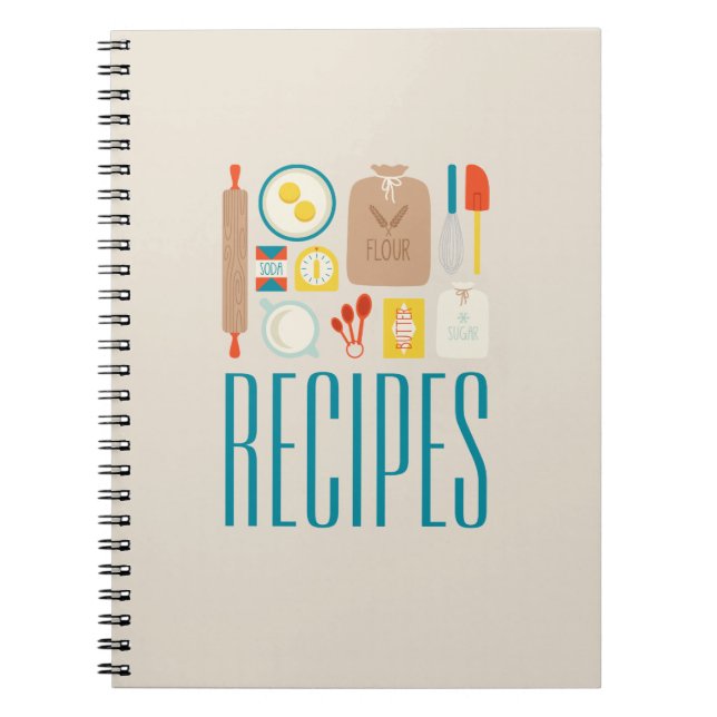 Baker's Recipes Notebook (Front)